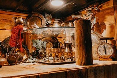 View of kitchen from above